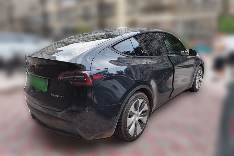 Used Tesla Model Y 2022 Revised Version Rear-Wheel Drive Rear Right 45 Deg