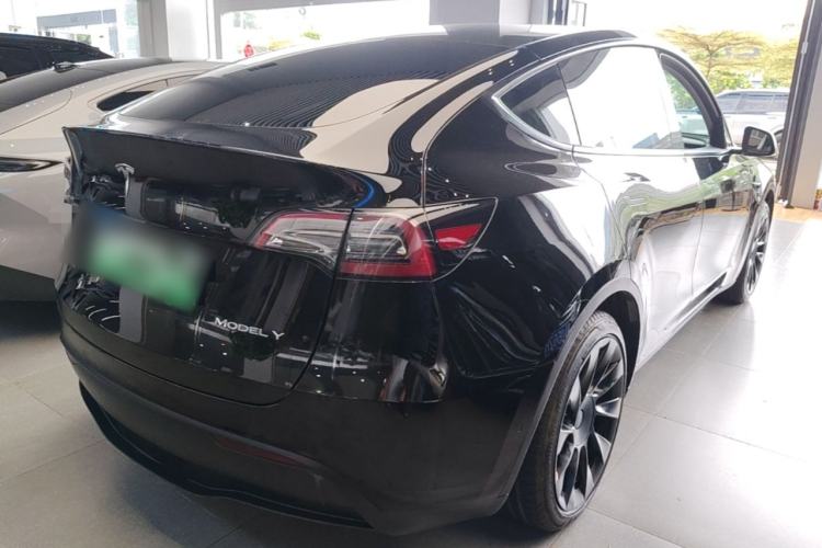 Used Tesla Model Y 2022 Revised Version Rear-Wheel Drive Rear Right 45 Deg