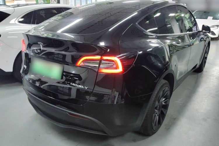 Used Tesla Model Y 2022 Revised Version Long-Range All-Wheel Drive Rear Right 45 Deg