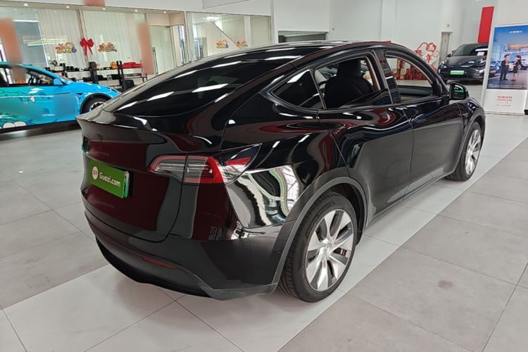 Used Tesla Model Y 2022 Revised Version Rear-Wheel Drive Rear Right 45 Deg