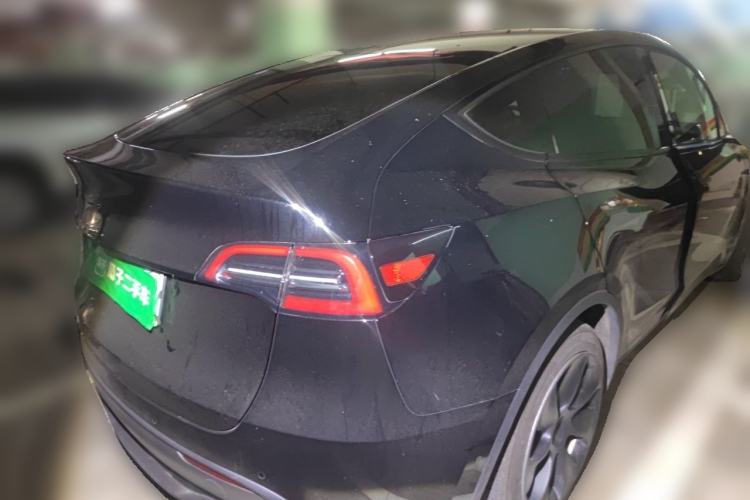 Used Tesla Model Y 2022 Revised Version Rear-Wheel Drive Rear Right 45 Deg