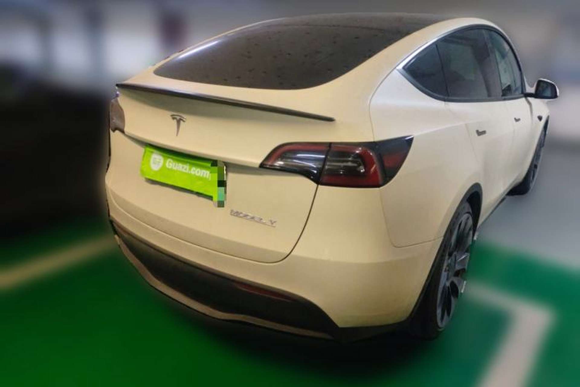 Used Tesla Model Y 2022 Performance High-Performance All-Wheel-Drive Version Rear Right 45 Deg