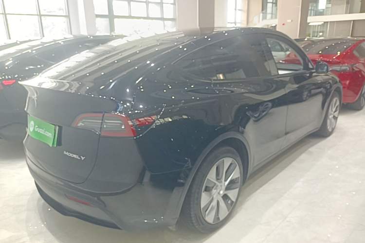 Used Tesla Model Y 2022 Rear-Wheel-Drive Version Rear Right 45 Deg