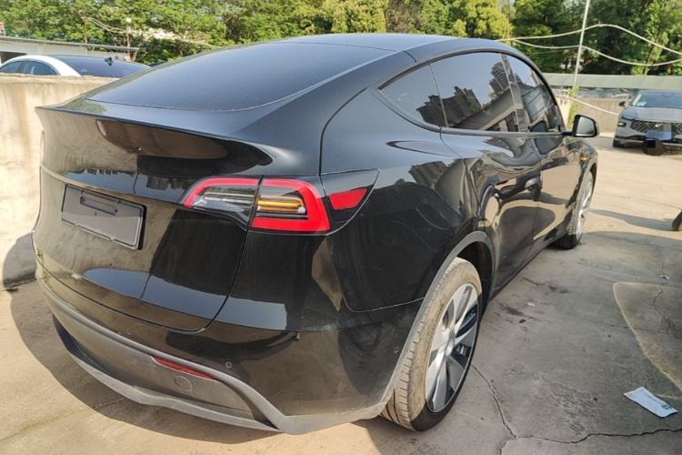 Used Tesla Model Y 2022 Revised Version Long-Range All-Wheel Drive Rear Right 45 Deg