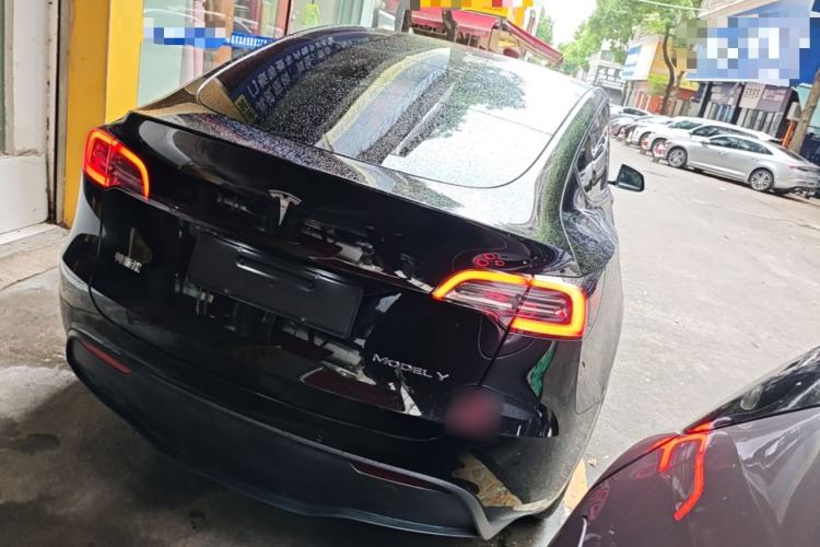 Used Tesla Model Y 2022 Revised Version Rear-Wheel Drive Rear Right 45 Deg