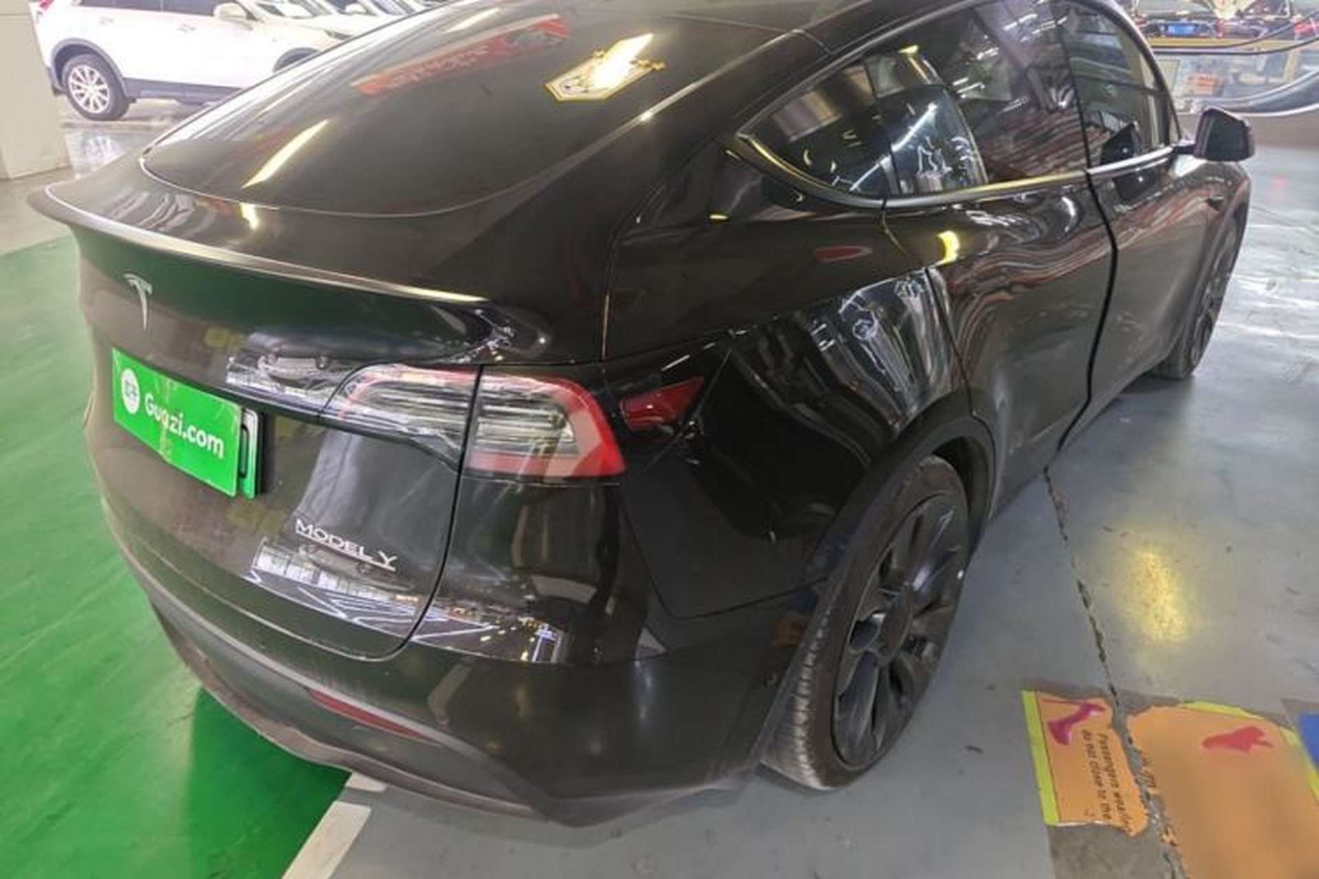 Used Tesla Model Y 2022 Performance High-Performance All-Wheel-Drive Version Rear Right 45 Deg