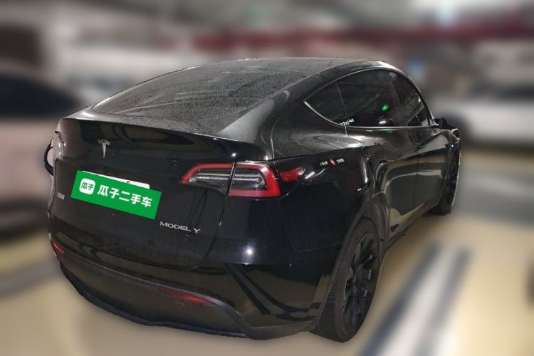 Used Tesla Model Y 2022 Revised Version Rear-Wheel Drive Rear Right 45 Deg