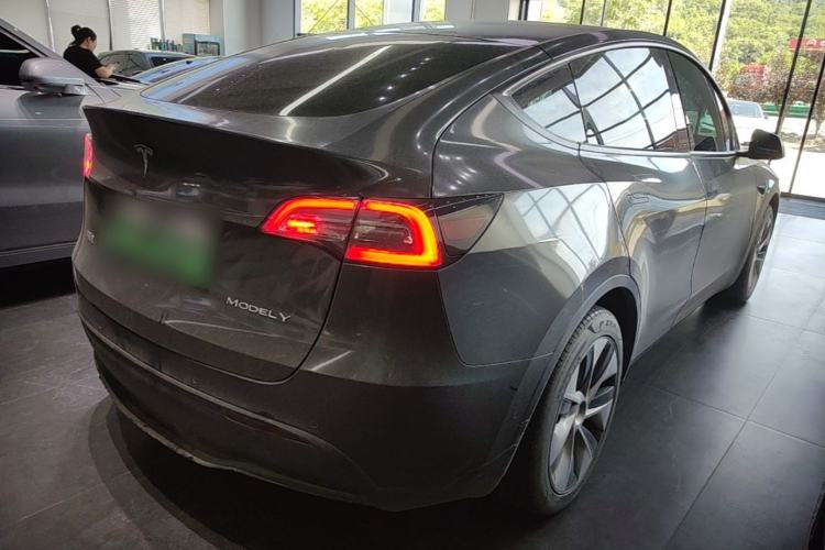 Used Tesla Model Y 2022 Revised Version Rear-Wheel Drive Rear Right 45 Deg