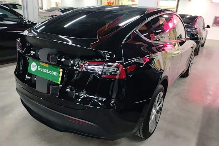 Used Tesla Model Y 2022 Revised Version Rear-Wheel Drive Rear Right 45 Deg