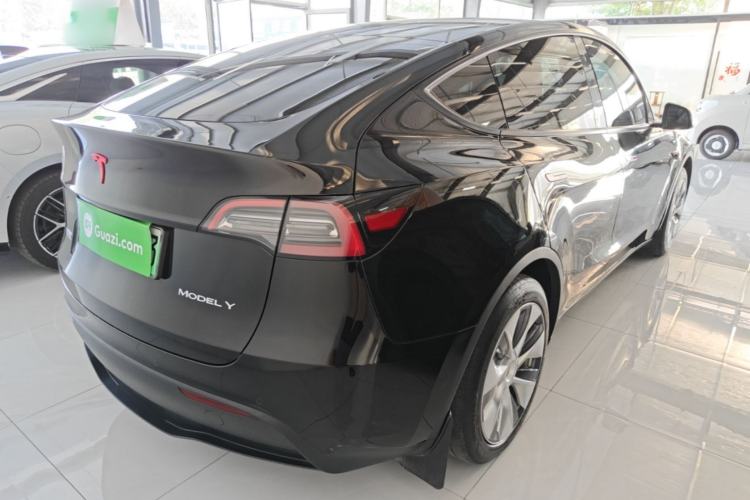 Used Tesla Model Y 2022 Revised Version Rear-Wheel Drive Rear Right 45 Deg