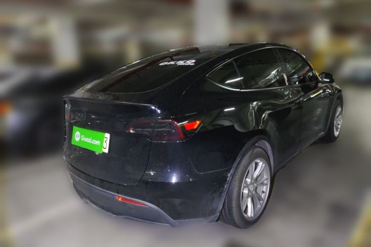 Used Tesla Model Y 2022 Revised Version Rear-Wheel Drive Rear Right 45 Deg