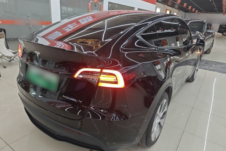 Used Tesla Model Y 2022 Revised Version Rear-Wheel Drive Rear Right 45 Deg