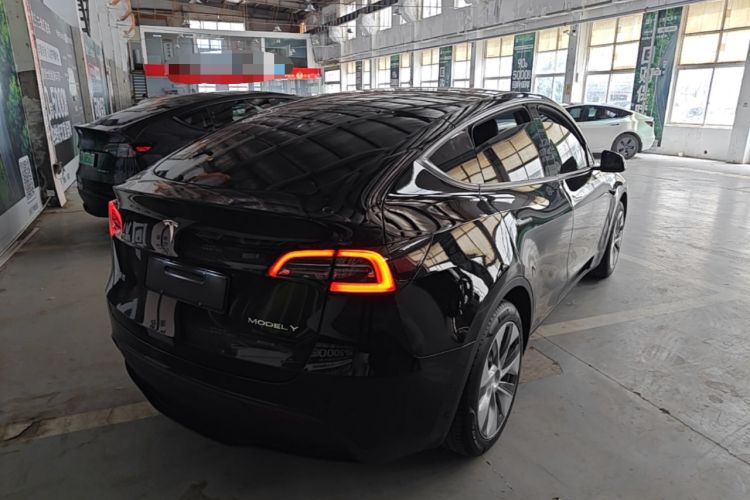 Used Tesla Model Y 2022 Revised Version Rear-Wheel Drive Rear Right 45 Deg