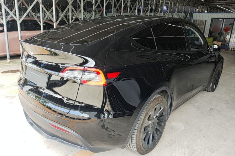 Used Tesla Model Y 2022 Revised Version Long-Range All-Wheel Drive Rear Right 45 Deg