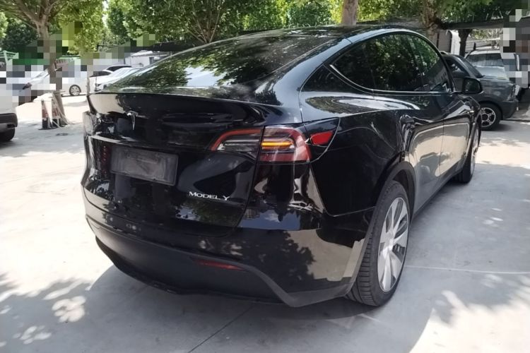 Used Tesla Model Y 2022 Revised Version Rear-Wheel Drive Rear Right 45 Deg