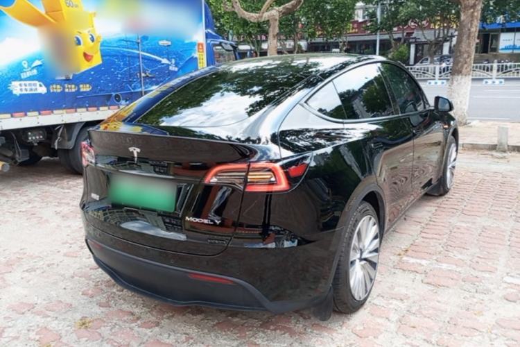 Used Tesla Model Y 2022 Revised Version Rear-Wheel Drive Rear Right 45 Deg
