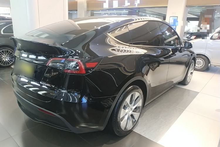 Used Tesla Model Y 2022 Revised Version Rear-Wheel Drive Rear Right 45 Deg