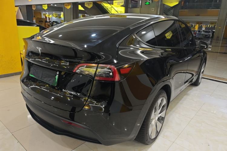 Used Tesla Model Y 2022 Revised Version Rear-Wheel Drive Rear Right 45 Deg