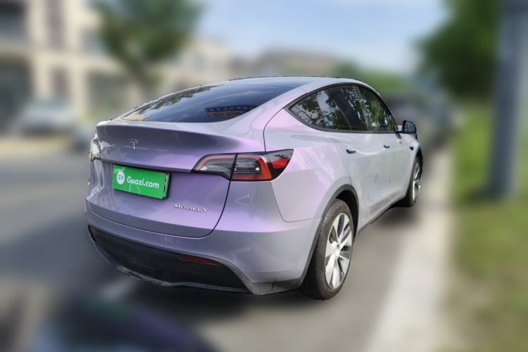 Used Tesla Model Y 2022 Revised Version Rear-Wheel Drive Rear Right 45 Deg