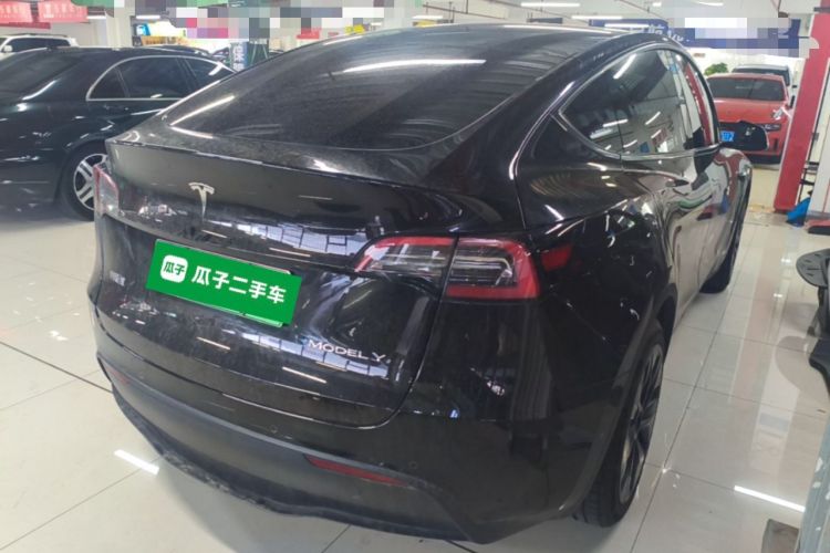 Used Tesla Model Y 2022 Revised Version Rear-Wheel Drive Rear Right 45 Deg