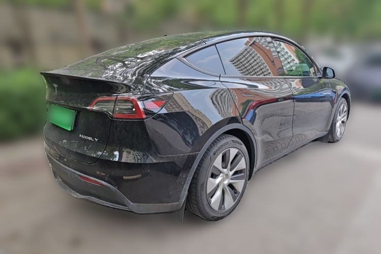 Used Tesla Model Y 2022 Revised Version Rear-Wheel Drive Rear Right 45 Deg