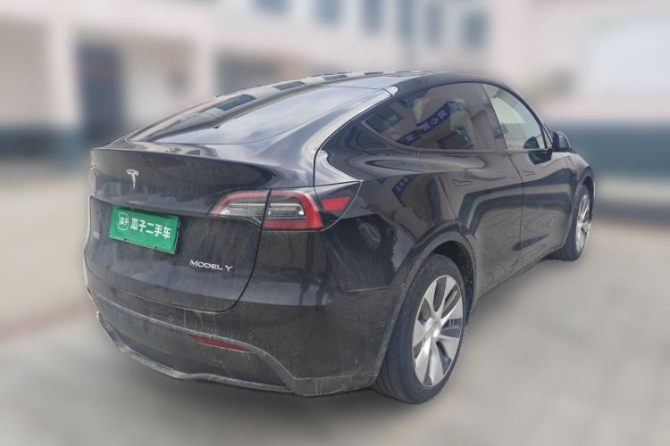 Used Tesla Model Y 2022 Revised Version Rear-Wheel Drive Rear Right 45 Deg