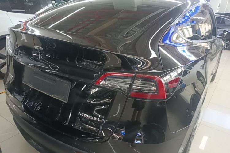 Used Tesla Model Y 2022 Revised Version Rear-Wheel Drive Rear Right 45 Deg