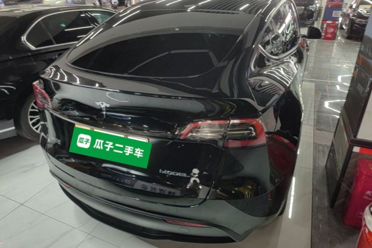 Used Tesla Model Y 2022 Rear-Wheel-Drive Version Rear Right 45 Deg