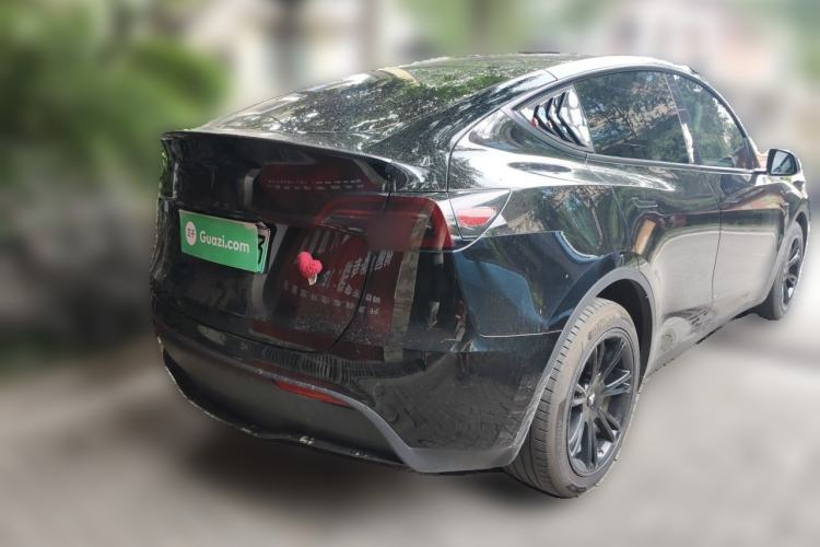 Used Tesla Model Y 2022 Long-Range All-Wheel-Drive Version Rear Right 45 Deg