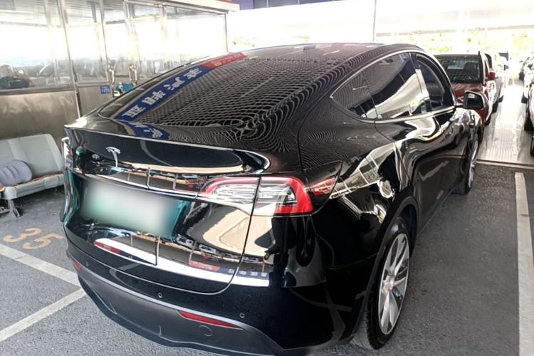 Used Tesla Model Y 2022 Revised Version Rear-Wheel Drive Rear Right 45 Deg