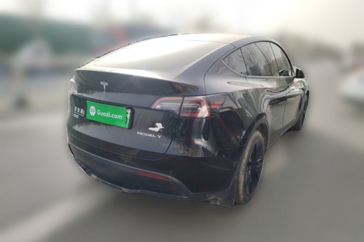 Used Tesla Model Y 2022 Long-Range All-Wheel-Drive Version Rear Right 45 Deg