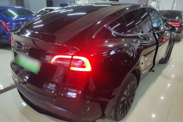 Used Tesla Model Y 2022 Revised Version Rear-Wheel Drive Rear Right 45 Deg