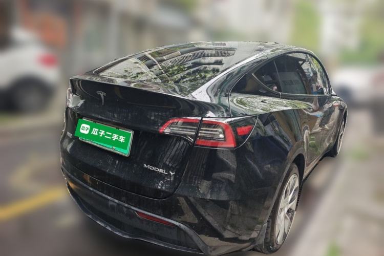 Used Tesla Model Y 2022 Revised Version Rear-Wheel Drive Rear Right 45 Deg