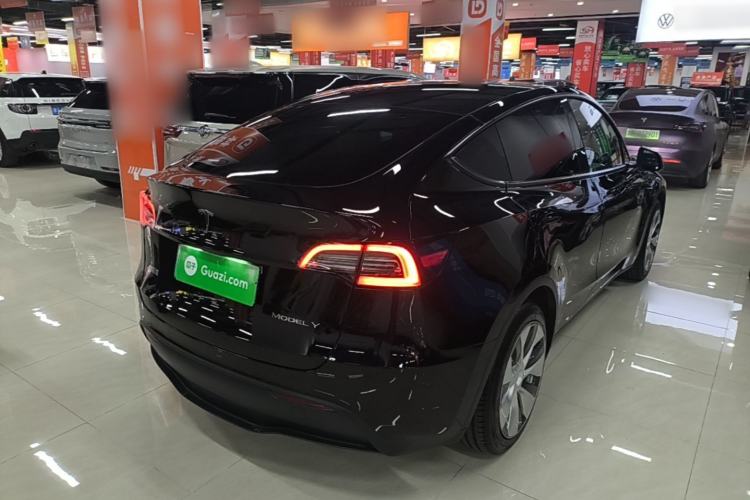 Used Tesla Model Y 2022 Revised Version Rear-Wheel Drive Rear Right 45 Deg
