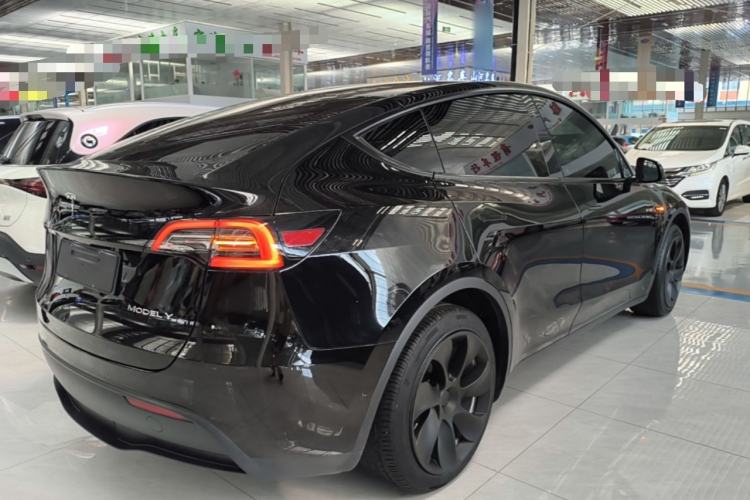 Used Tesla Model Y 2022 Revised Version Rear-Wheel Drive Rear Right 45 Deg