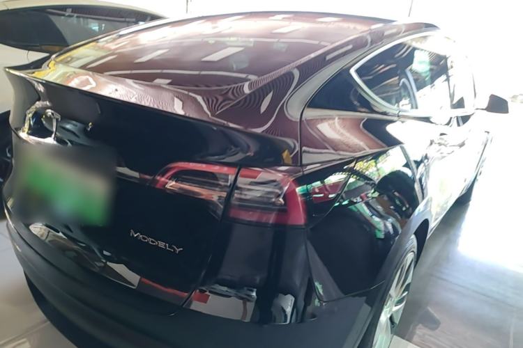Used Tesla Model Y 2022 Revised Version Rear-Wheel Drive Rear Right 45 Deg