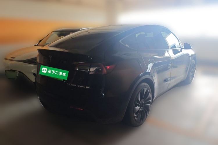 Used Tesla Model Y 2022 Revised Version Rear-Wheel Drive Rear Right 45 Deg