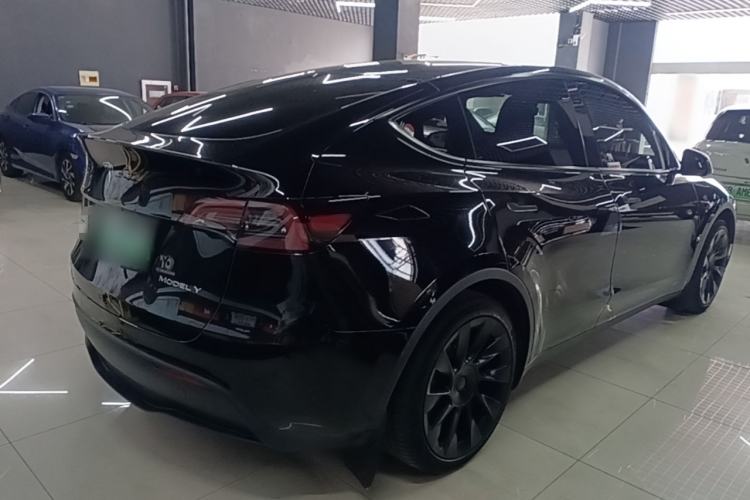 Used Tesla Model Y 2022 Revised Version Rear-Wheel Drive Rear Right 45 Deg