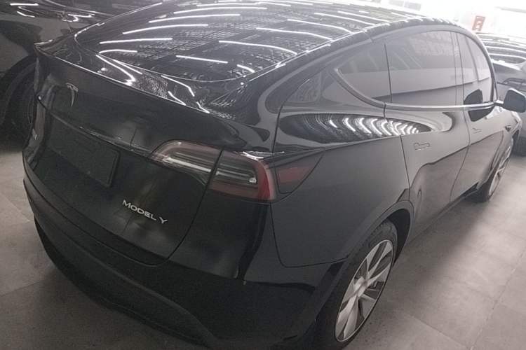 Used Tesla Model Y 2022 Revised Version Rear-Wheel Drive Rear Right 45 Deg
