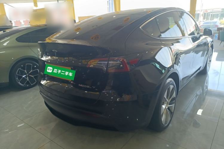 Used Tesla Model Y 2022 Revised Version Rear-Wheel Drive Rear Right 45 Deg