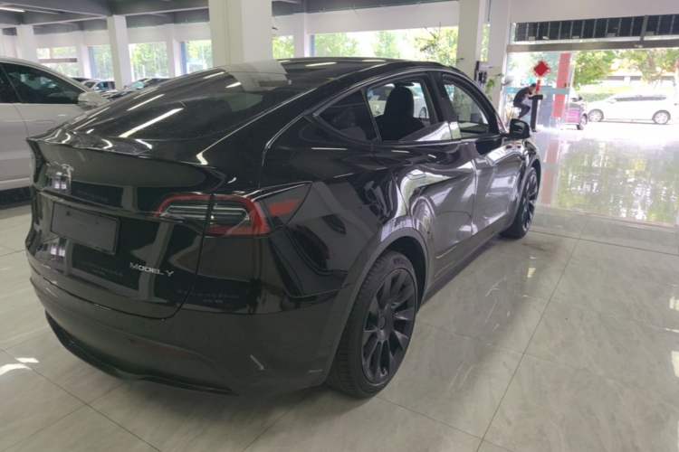 Used Tesla Model Y 2022 Revised Version Long-Range All-Wheel Drive Rear Right 45 Deg