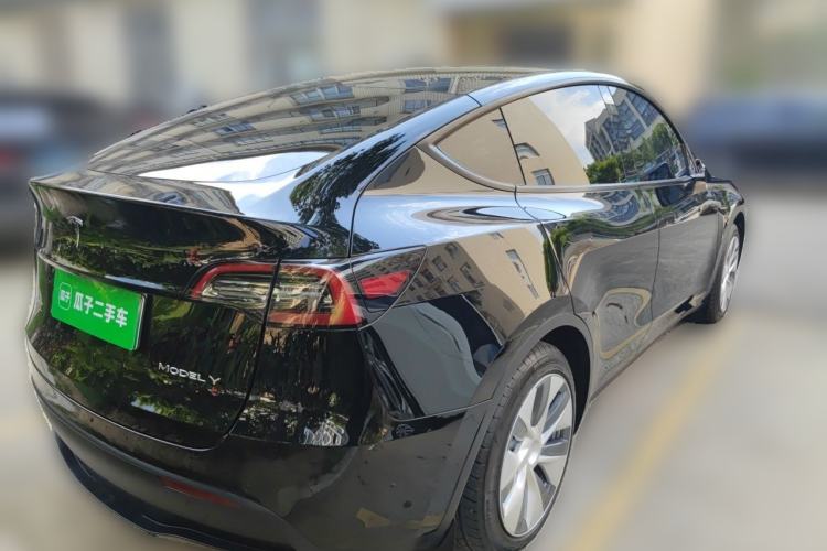 Used Tesla Model Y 2022 Revised Version Rear-Wheel Drive Rear Right 45 Deg