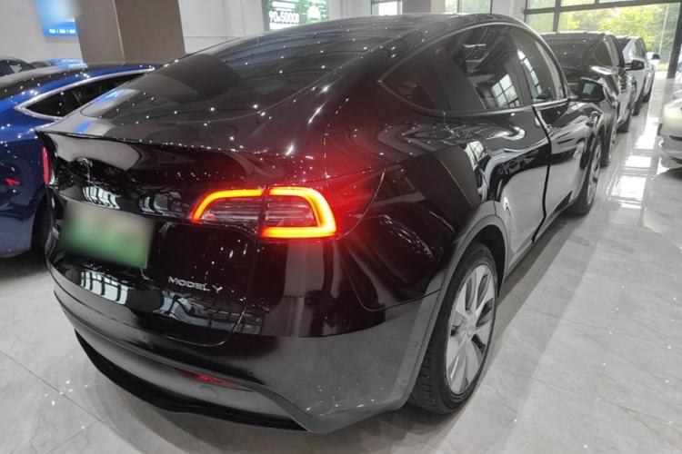 Used Tesla Model Y 2022 Revised Version Rear-Wheel Drive Rear Right 45 Deg