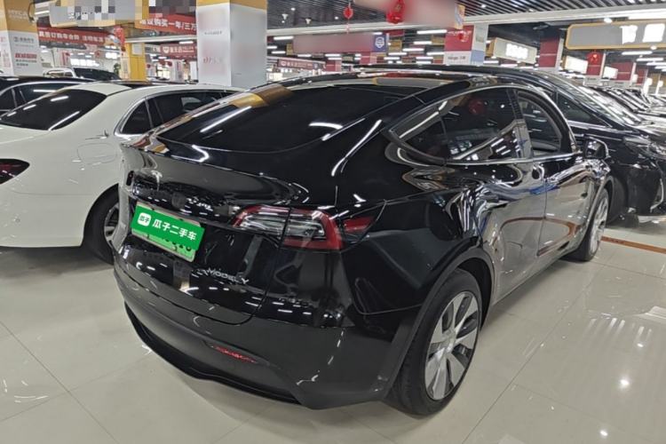 Used Tesla Model Y 2022 Revised Version Rear-Wheel Drive Rear Right 45 Deg