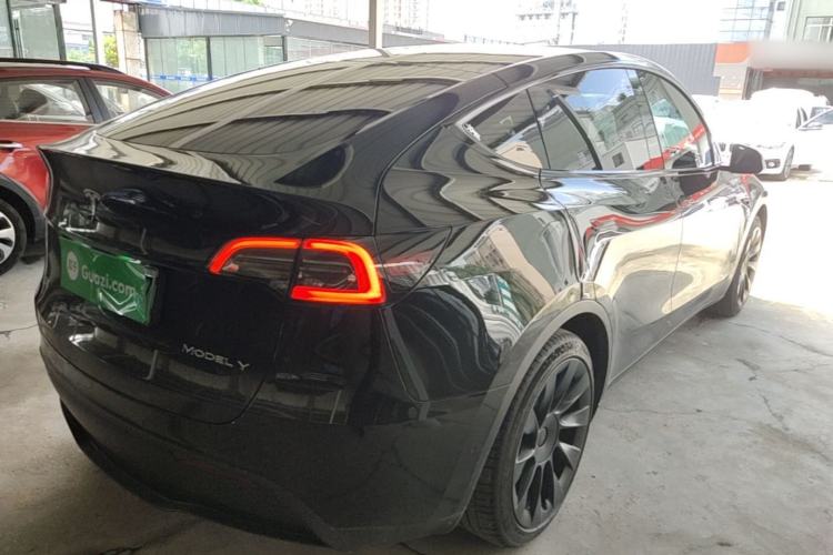 Used Tesla Model Y 2022 Revised Version Rear-Wheel Drive Rear Right 45 Deg