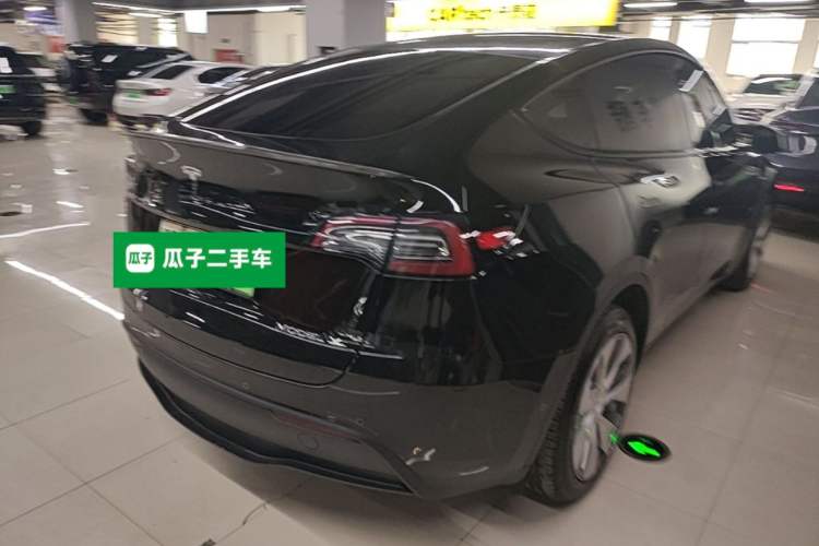 Used Tesla Model Y 2022 Revised Version Long-Range All-Wheel Drive Rear Right 45 Deg