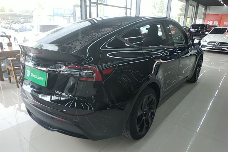 Used Tesla Model Y 2022 Revised Version Rear-Wheel Drive Rear Right 45 Deg