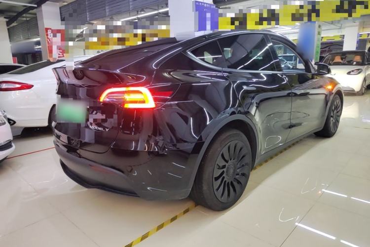 Used Tesla Model Y 2022 Long-Range All-Wheel-Drive Version Rear Right 45 Deg