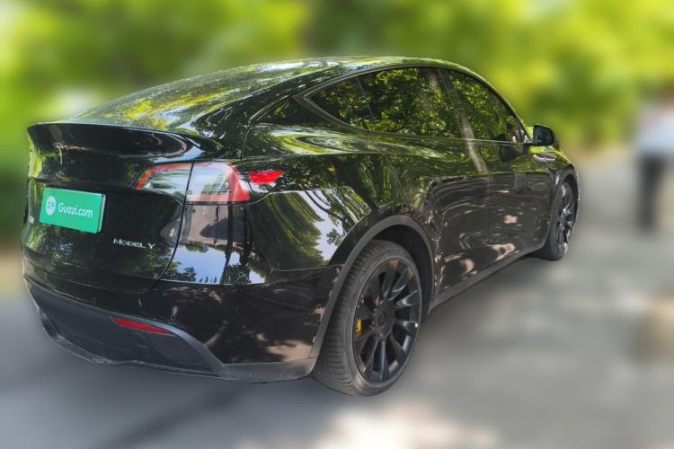 Used Tesla Model Y 2022 Long-Range All-Wheel-Drive Version Rear Right 45 Deg