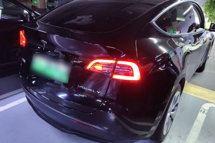 Used Tesla Model Y 2022 Revised Version Rear-Wheel Drive Rear Right 45 Deg